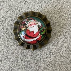 Hotcakes Design Santa Pin.
